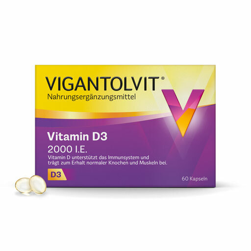 VIGANTOLVIT 2000 I.E. (масляный витамин D3), 60 капсул­