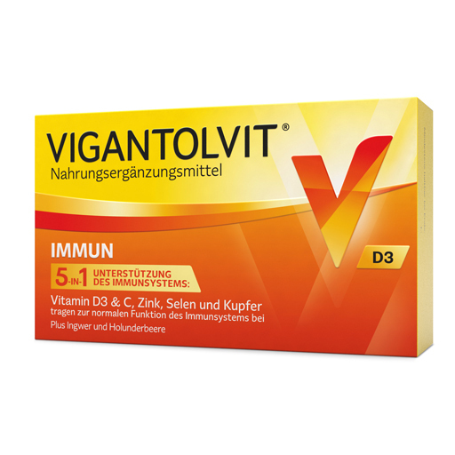 VIGANTOLVIT IMMUN (2000 I.E.), в таблетках, 60 шт.